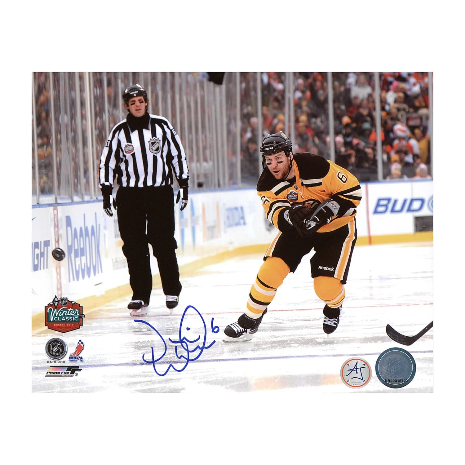 Dennis Wideman Signed Boston Bruins Winter Classic 8x10 Photo Dennis Wideman Photo 8x10-winter-classic, Boston Bruins, supplier stock photo