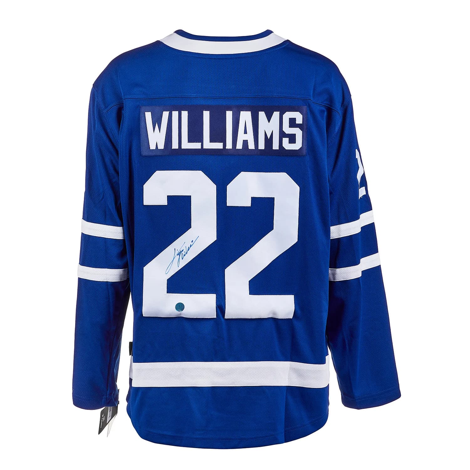 Tiger Williams Autographed Toronto Maple Leafs Fanatics Breakaway Jersey Tiger Williams Jersey breakaway, Toronto Maple Leafs, supplier stock photo
