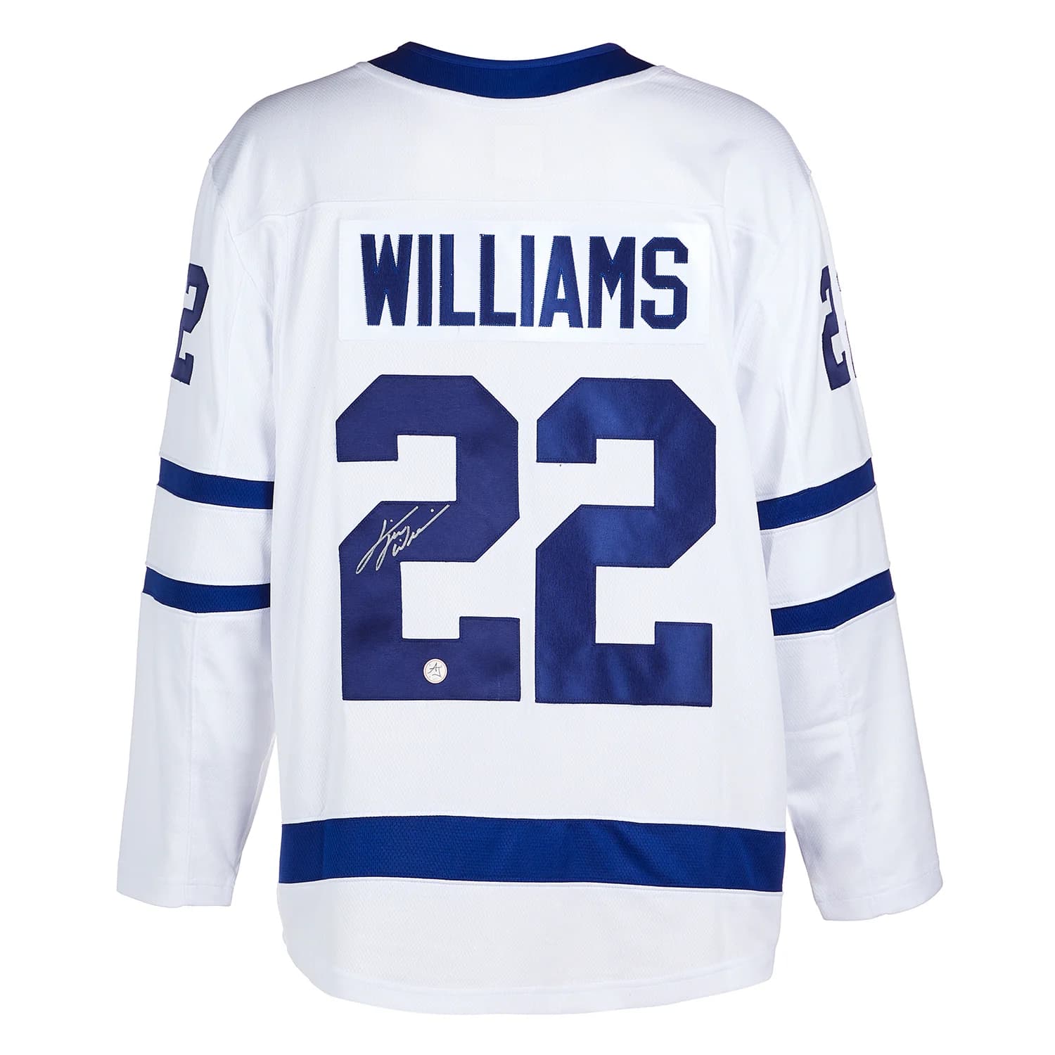 Tiger Williams Autographed Toronto Maple Leafs White Fanatics Breakaway Jersey Tiger Williams Jersey white-breakaway, Toronto Maple Leafs, supplier stock photo