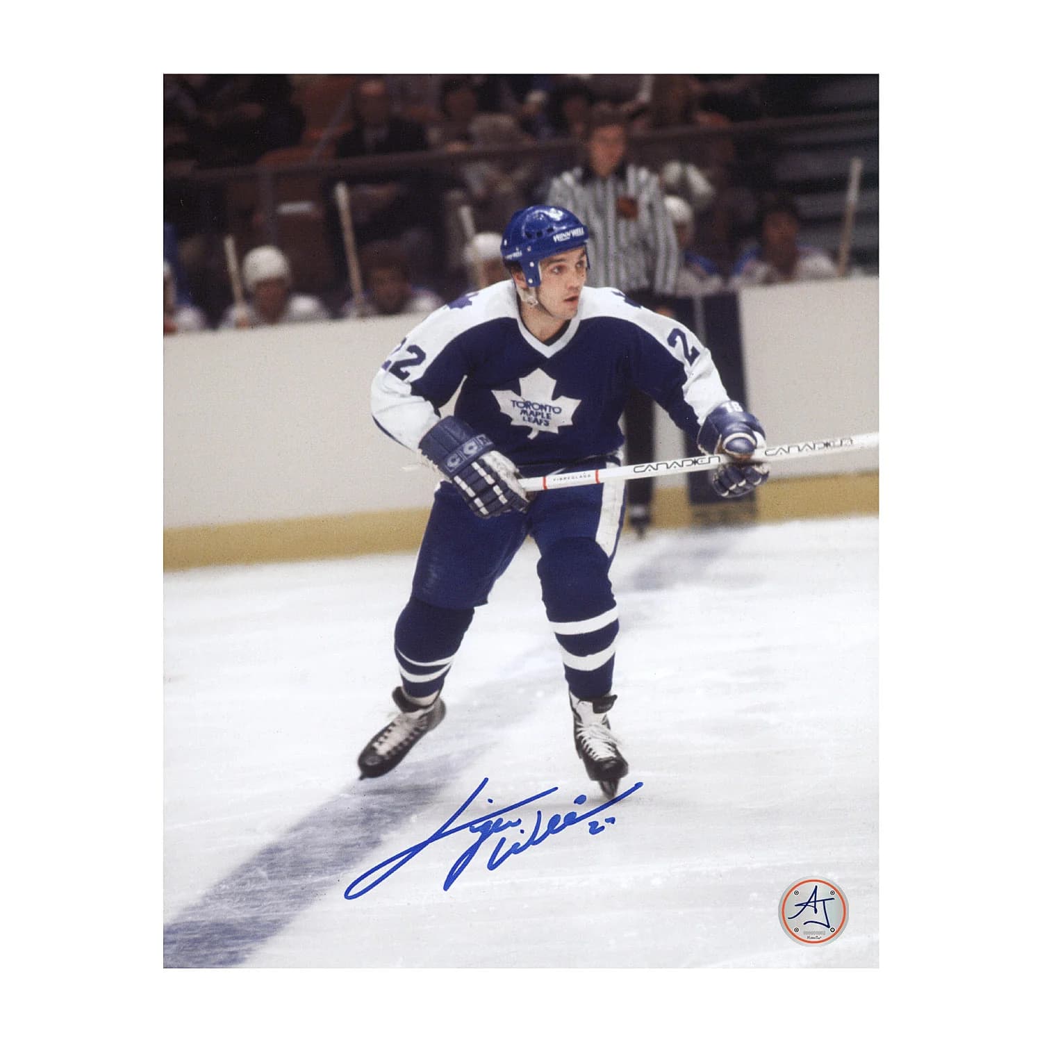 Tiger Williams Autographed Toronto Maple Leafs Game Action 8x10 Photo Tiger Williams Photo 8x10-game-action, Toronto Maple Leafs, supplier stock photo