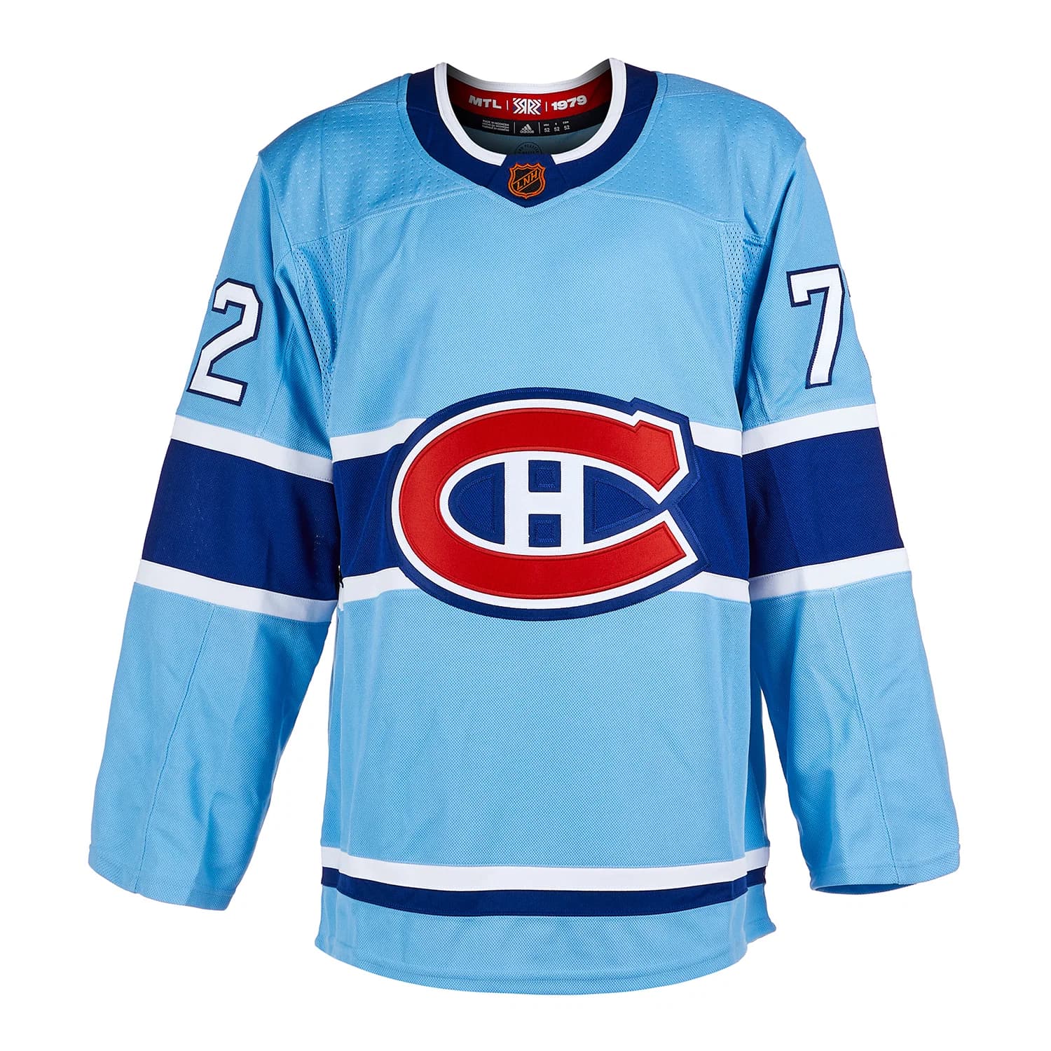 Arber Xhekaj Signed Montreal Canadiens Reverse Retro 2.0 adidas Jersey Arber Xhekaj Jersey reverse-retro-2-0-adidas, Montreal Canadiens, view 2, supplier stock photo