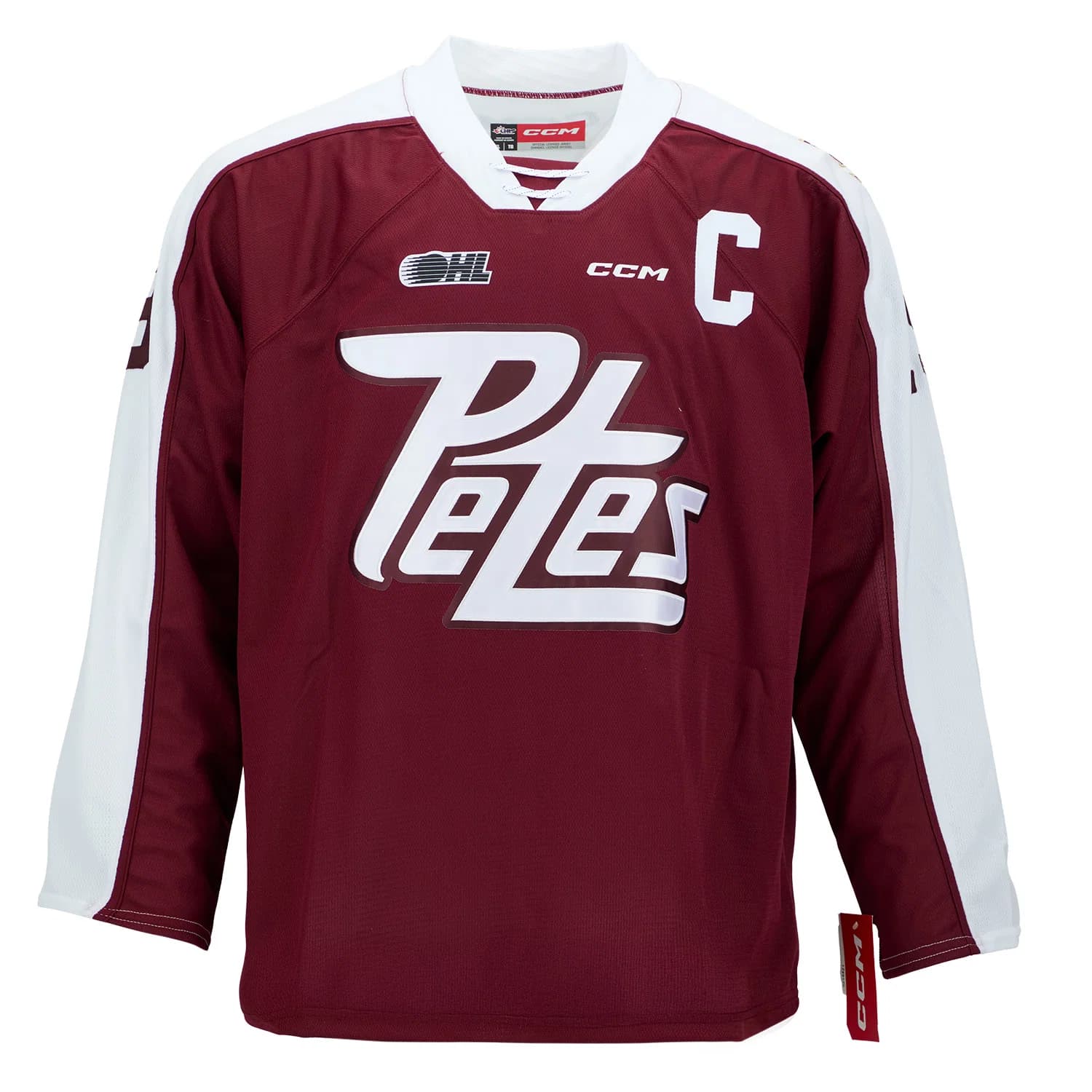 Steve Yzerman Peterborough Petes Autographed CHL Hockey Jersey Steve Yzerman Jersey peterborough-petes-chl-hockey, view 2, supplier stock photo