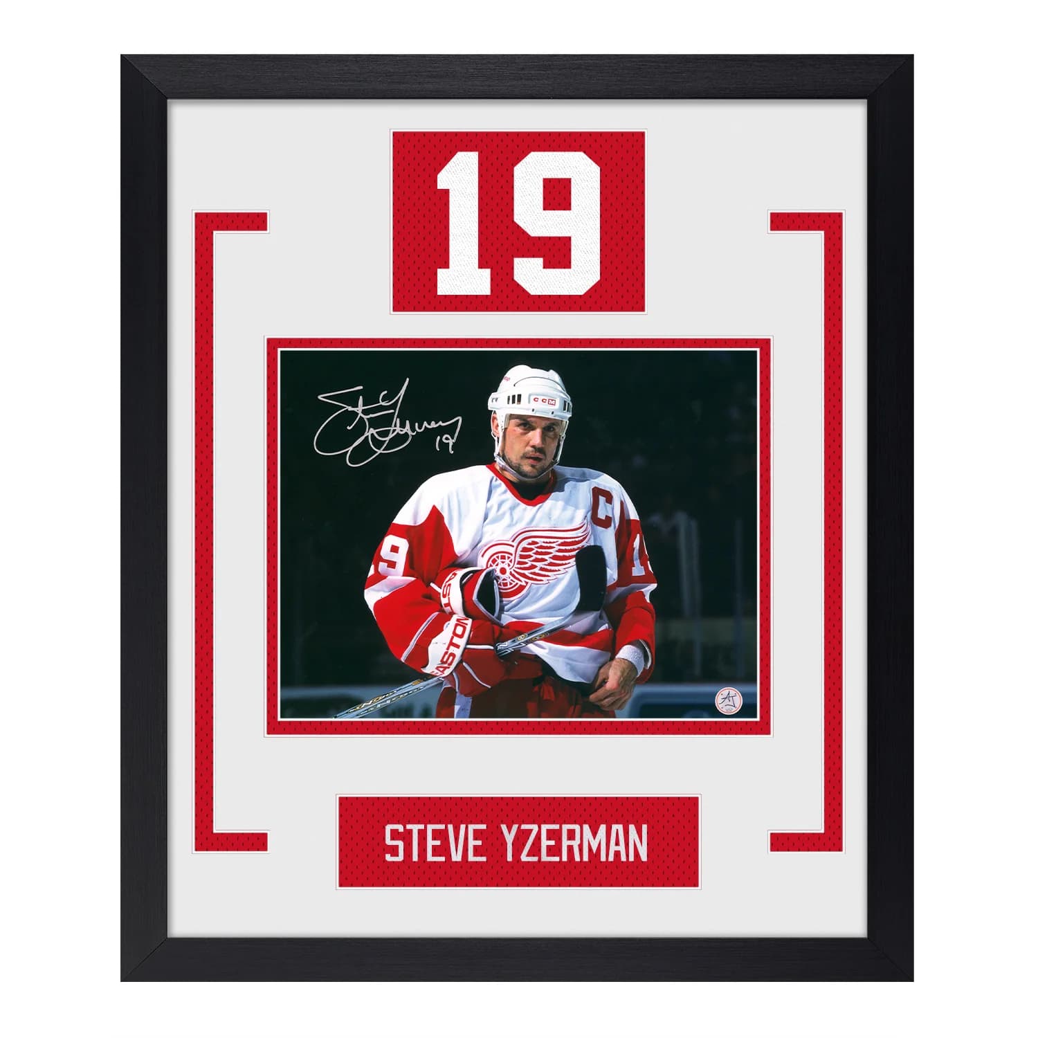 Steve Yzerman Signed Detroit Red Wings Authentic Number 23x27 Frame Steve Yzerman Other 23x27-number-frame, Detroit Red Wings, supplier stock photo