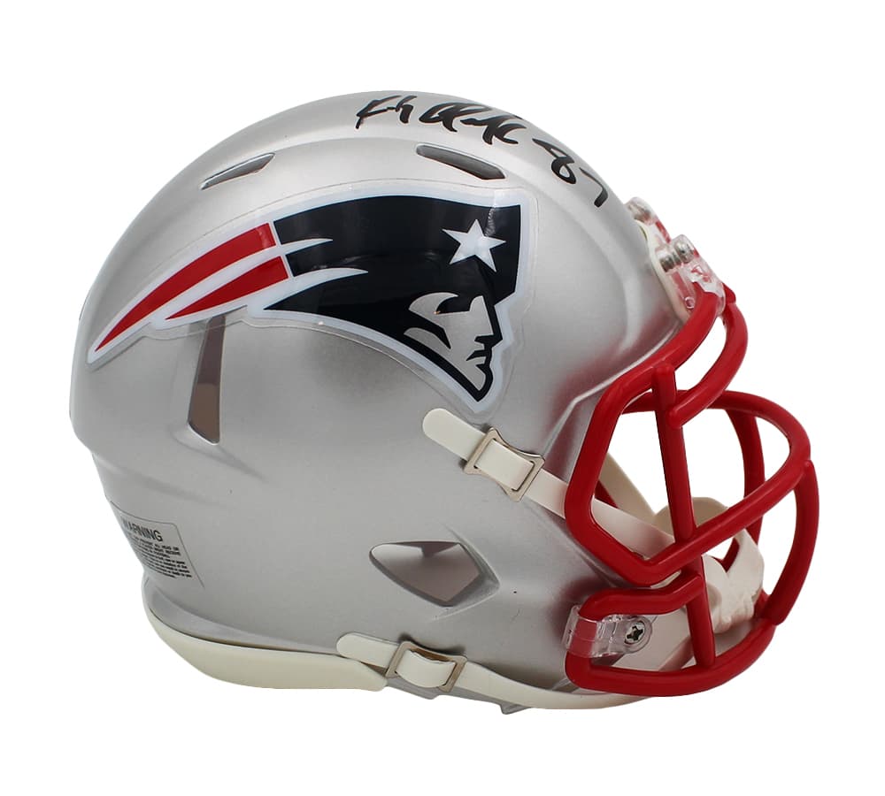 Rob Gronkowski Signed New England Patriots Speed NFL Mini Helmet Rob Gronkowski Helmet rob-gronkowski-england-patriots-speed-nfl, New England Patriots, view 2, supplier stock photo