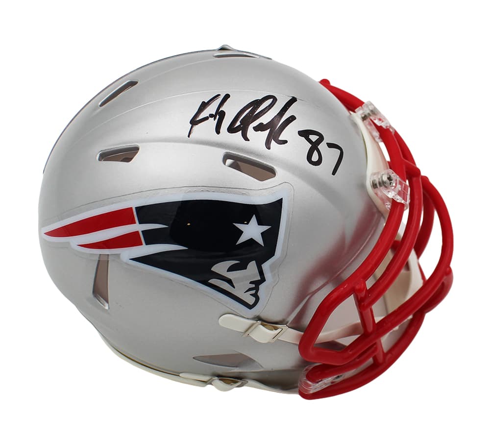 Rob Gronkowski Signed New England Patriots Speed NFL Mini Helmet Rob Gronkowski Helmet rob-gronkowski-england-patriots-speed-nfl, New England Patriots, supplier stock photo