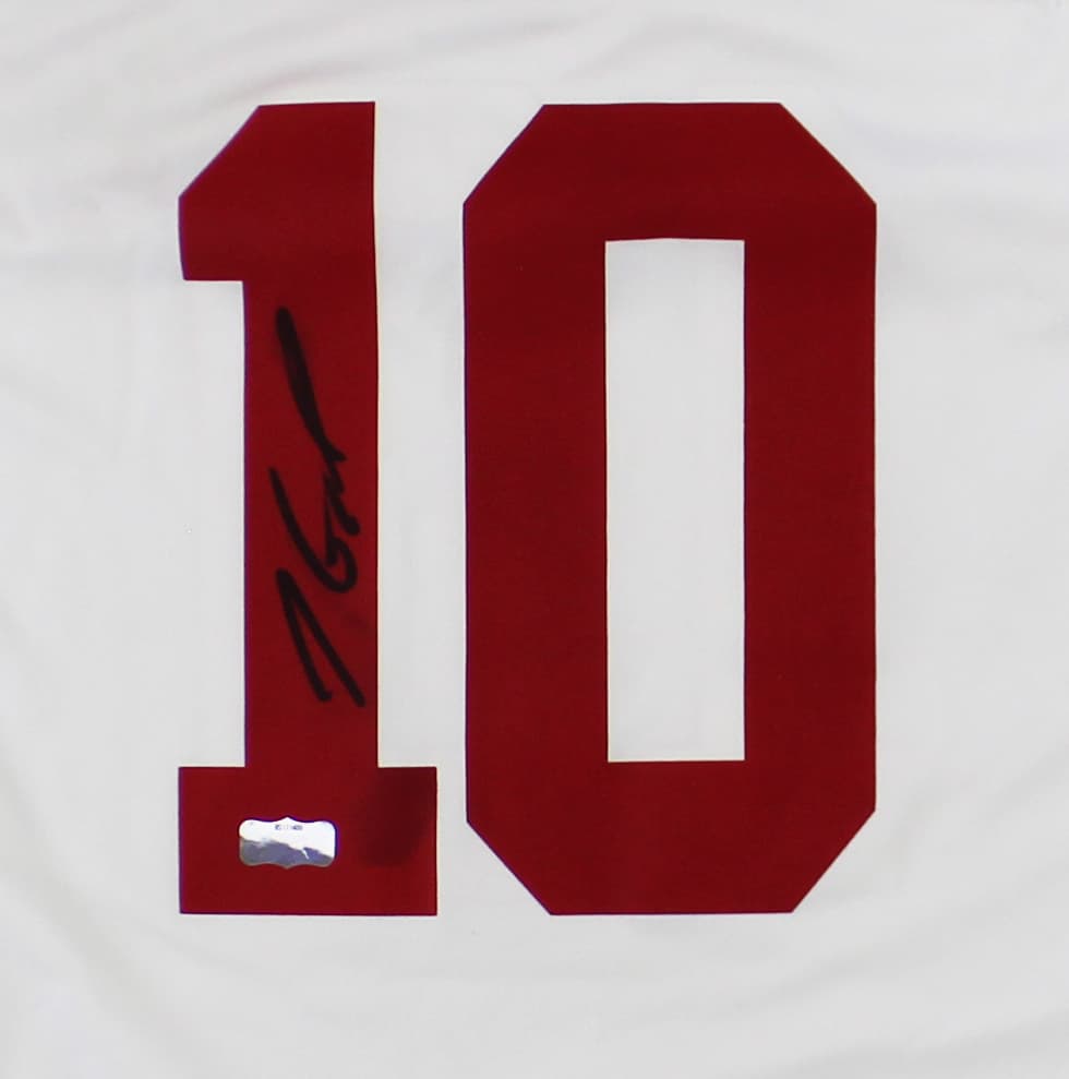 Jimmy Garoppolo Signed San Francisco 49ers Nike Limited White Jersey Jimmy Garoppolo Jersey jimmy-garoppolo-san-francisco-49ers-nike, San Francisco 49ers, view 2, supplier stock photo