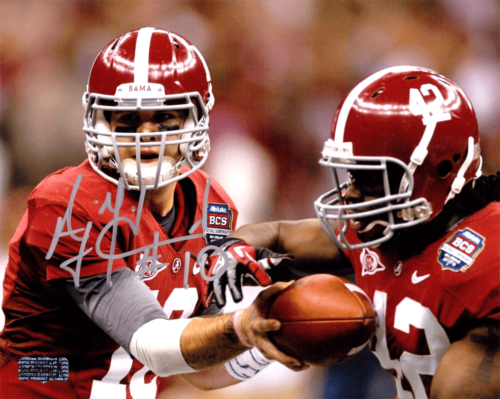 AJ McCarron Signed Alabama Crimson Tide 16×20 NCAA Photo – Handoff Photo 16x20-aj-mccarron-alabama-crimson-tide-16, Alabama Crimson Tide, supplier stock photo