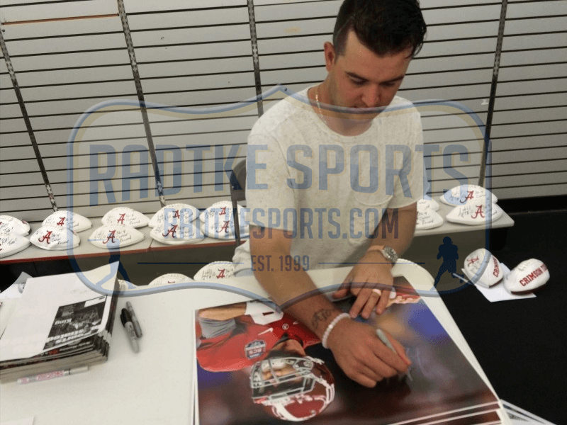 AJ McCarron Signed Alabama Crimson Tide 16×20 NCAA Photo – Red Jersey Close Up Jersey 16x20-aj-mccarron-alabama-crimson-tide-16, Alabama Crimson Tide, view 3, supplier stock photo