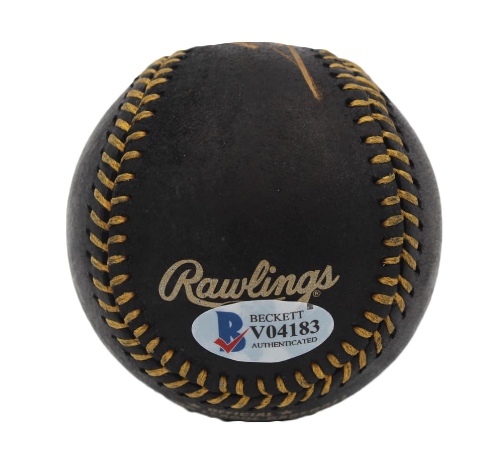 Ronald Acuna Jr. Signed Atlanta Braves Rawlings Official Major League Black MLB Baseball Ronald Acuna Jr Ball ronald-acuna-jr-atlanta-braves-rawlings, Atlanta Braves, view 3, supplier stock photo