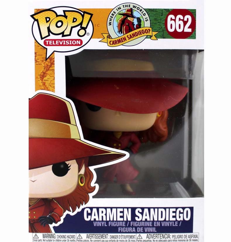 Funko Pop! Carmen SanDiego Collection #662 Other funko-pop-carmen-sandiego-collection-662, supplier stock photo