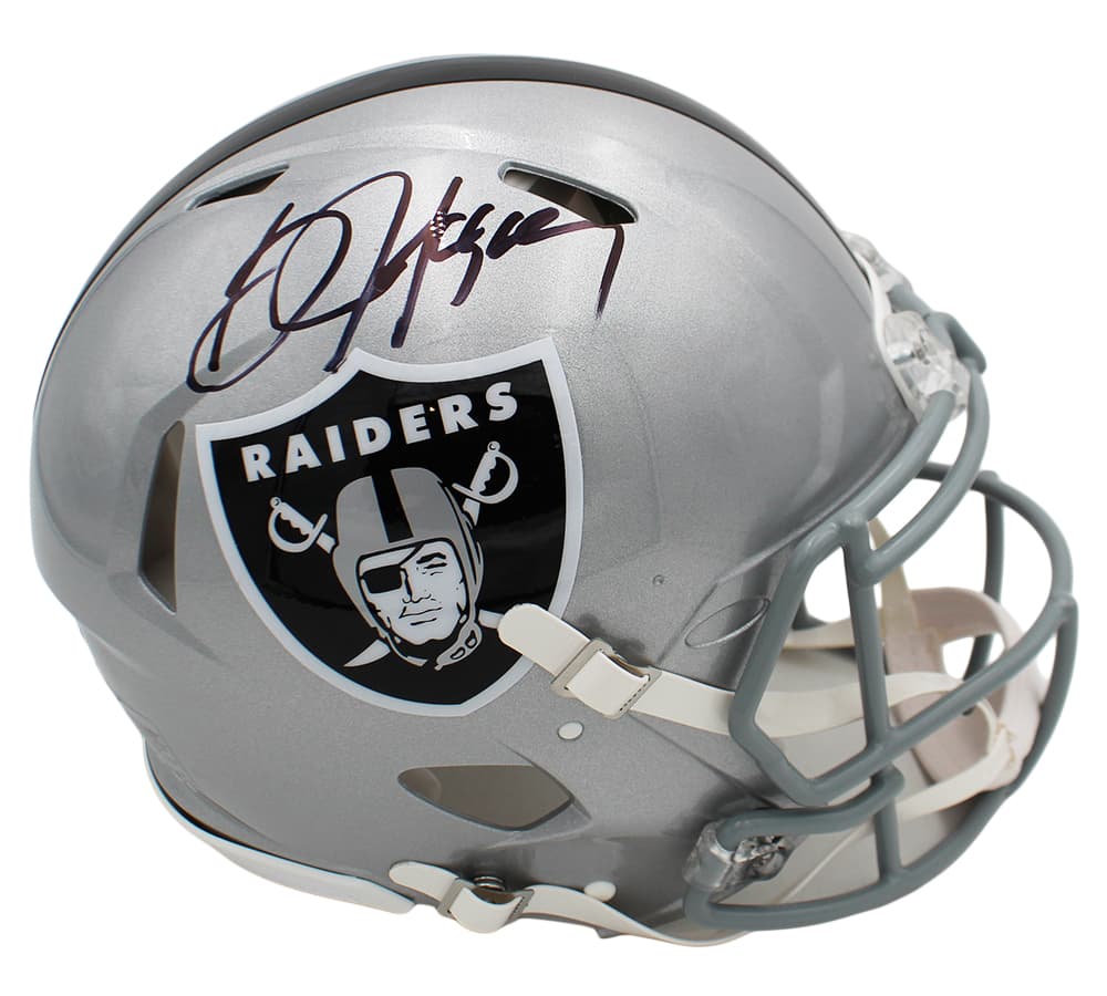 Bo Jackson Signed Las Vegas Raiders Speed Authentic NFL Helmet Bo Jackson Helmet bo-jackson-las-vegas-raiders-speed, supplier stock photo