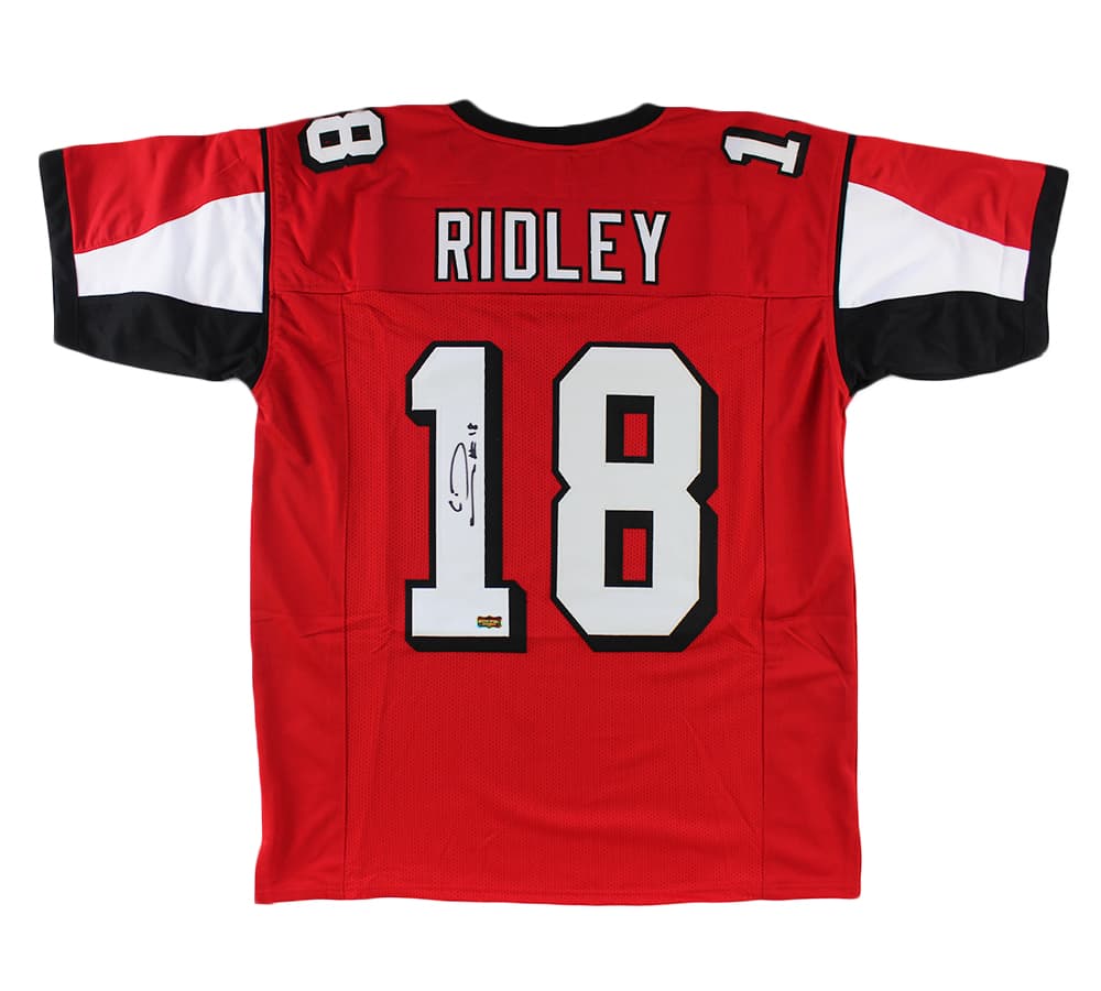 Calvin Ridley Signed Atlanta Custom Red Jersey Calvin Ridley Jersey calvin-ridley-atlanta-red, supplier stock photo