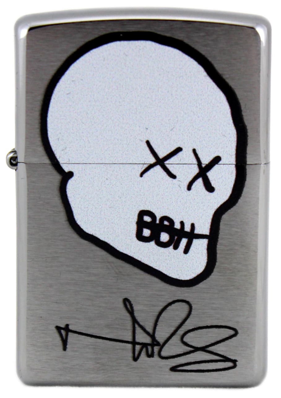 Norman Reedus Exclusive Zippo Lighter with Big Bald Head Logo – Chrome with White Logo Norman Reedus Other norman-reedus-zippo-lighter-big-bald, supplier stock photo