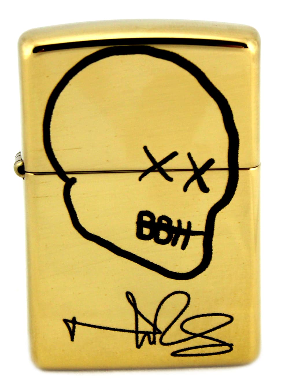 Norman Reedus Exclusive Zippo Lighter with Big Bald Head Logo – Brass with Black Logo Norman Reedus Other norman-reedus-zippo-lighter-big-bald, supplier stock photo
