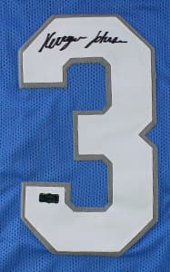 Kerryon Johnson Signed Detroit Custom Blue Jersey Kerryon Johnson Jersey kerryon-johnson-detroit-blue, view 2, supplier stock photo