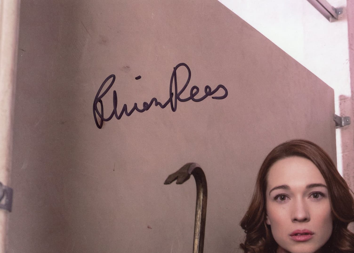 Rhian Reese Autographed/Signed 8×10 Halloween Photo-Crowbar in Hand Rhian Rees Photo 8x10-rhian-reese-8-10-halloween-crowbar, view 2, supplier stock photo