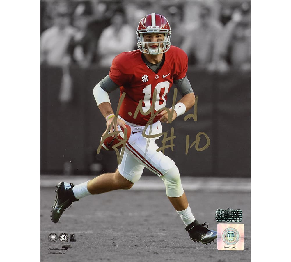 AJ McCarron Signed Alabama Crimson Tide Unframed 8×10 NCAA Photo – Spotlight Photo 8x10-aj-mccarron-alabama-crimson-tide-unframed, Alabama Crimson Tide, supplier stock photo