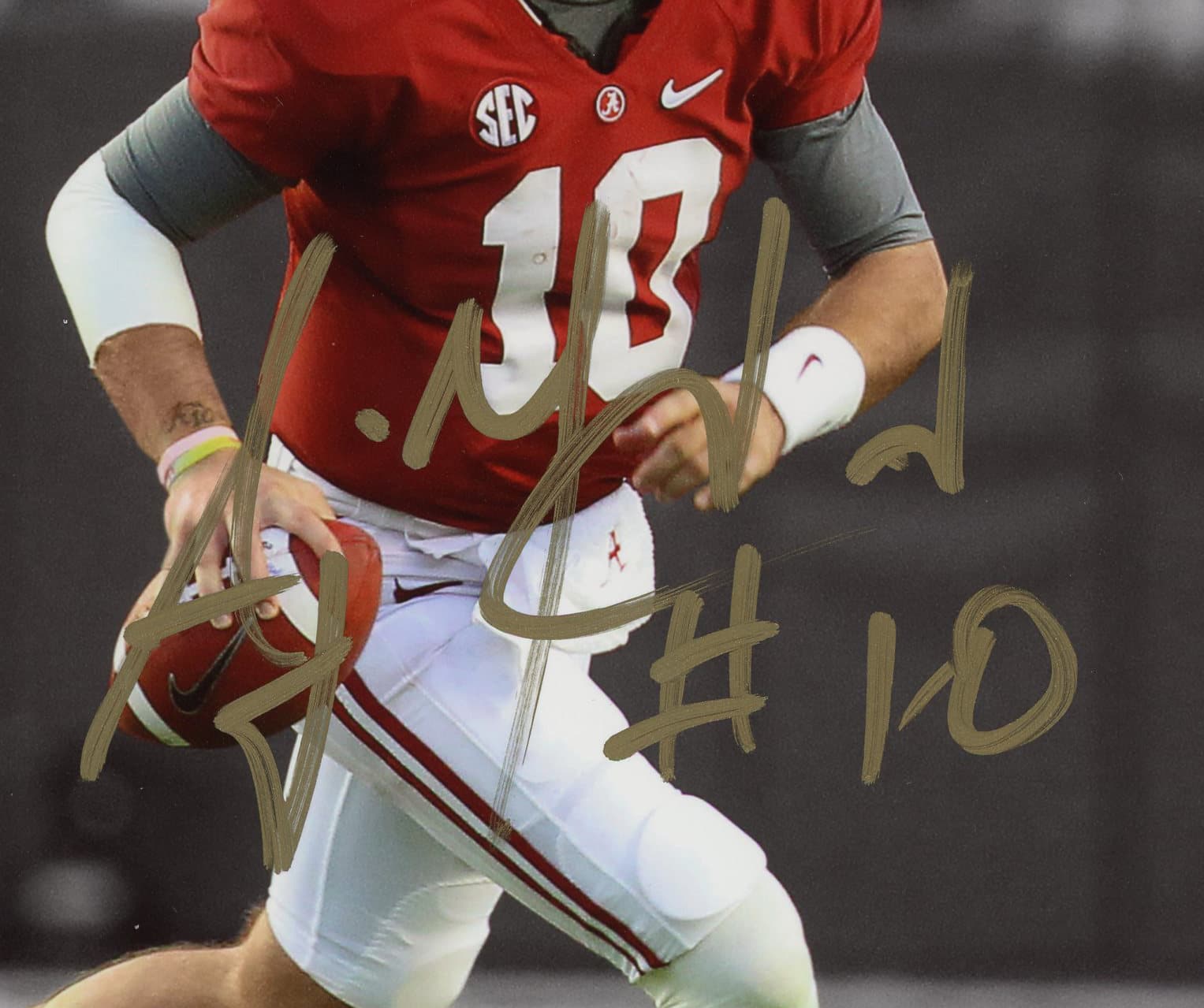 AJ McCarron Signed Alabama Crimson Tide Unframed 8×10 NCAA Photo – Spotlight Photo 8x10-aj-mccarron-alabama-crimson-tide-unframed, Alabama Crimson Tide, view 2, supplier stock photo