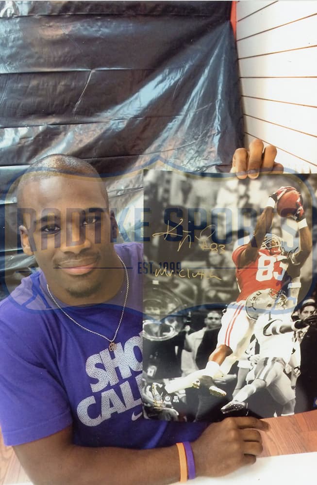 Kevin Norwood Signed Alabama Crimson Tide 16×20 NCAA Leaping Photo with Mr. Clutch Inscription Photo 16x20-kevin-norwood-alabama-crimson-tide-16, Alabama Crimson Tide, view 3, supplier stock photo