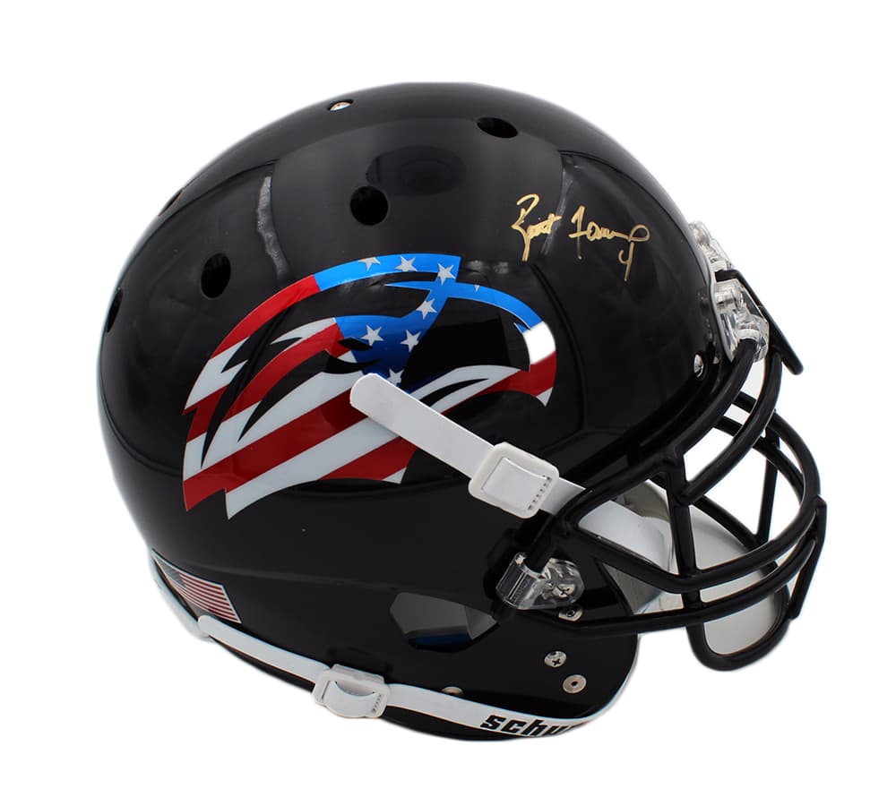 Brett Favre Signed Southern Mississippi Golden Eagles Schutt Authentic Patriotic NFL Helmet Brett Favre Helmet brett-favre-southern-mississippi-golden-eagles, Philadelphia Eagles, supplier stock photo