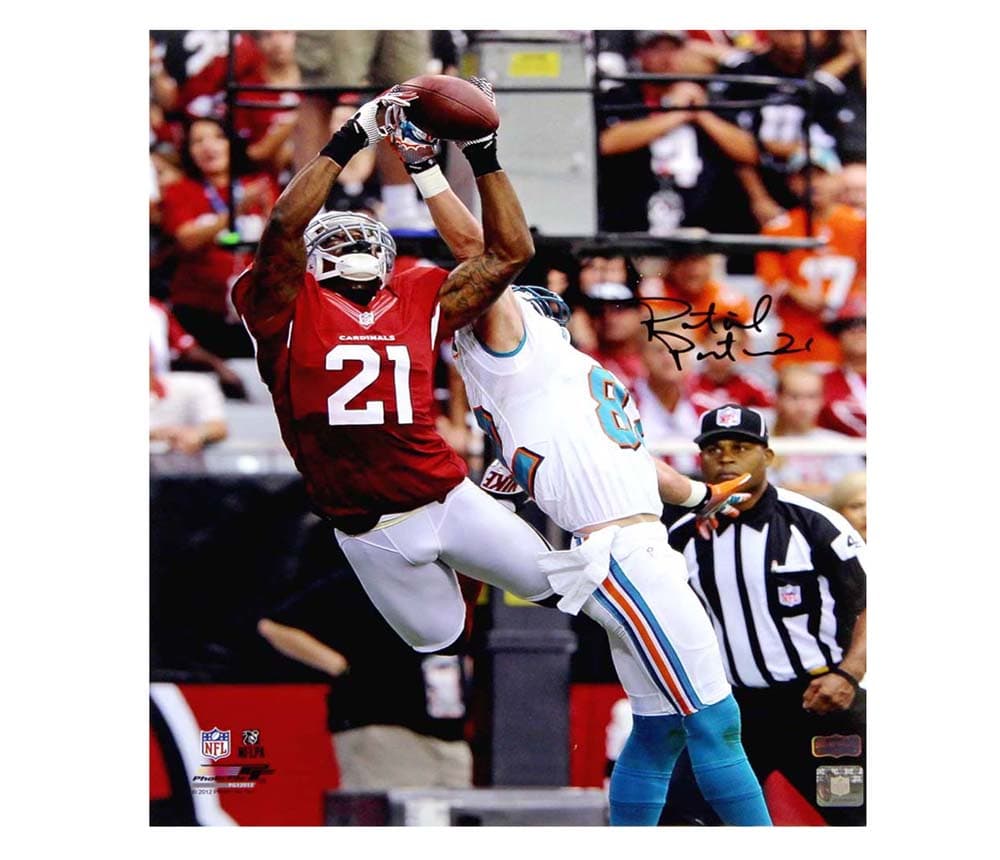 Patrick Peterson Signed Arizona Cardinals NFL 16×20 Photo-Interception vs. Dolphins Patrick Peterson Photo 16x20-patrick-peterson-arizona-cardinals-nfl-16, Miami Dolphins, supplier stock photo