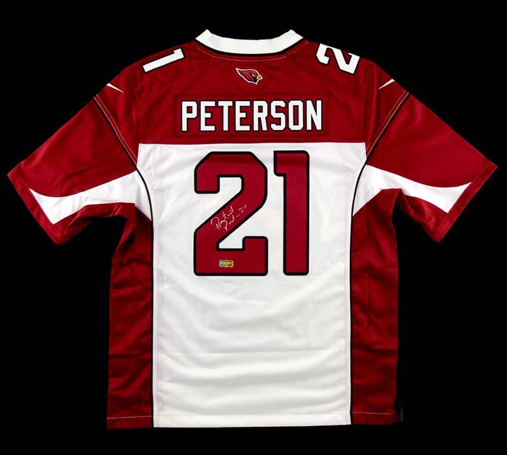 Patrick Peterson Signed Arizona Nike Limited White Jersey Patrick Peterson Jersey patrick-peterson-arizona-nike-limited-white, supplier stock photo