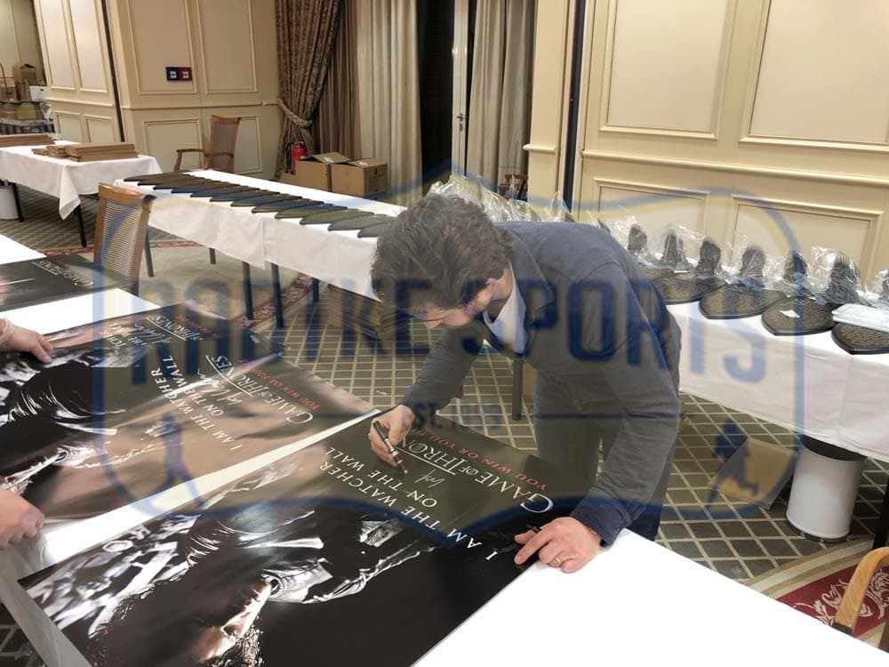 Kit Harington Signed Game of Thrones 24×36 – I am the Watcher on the Wall Poster Kit Harington Other 24x36-kit-harington-game-thrones-24-36, view 3, supplier stock photo