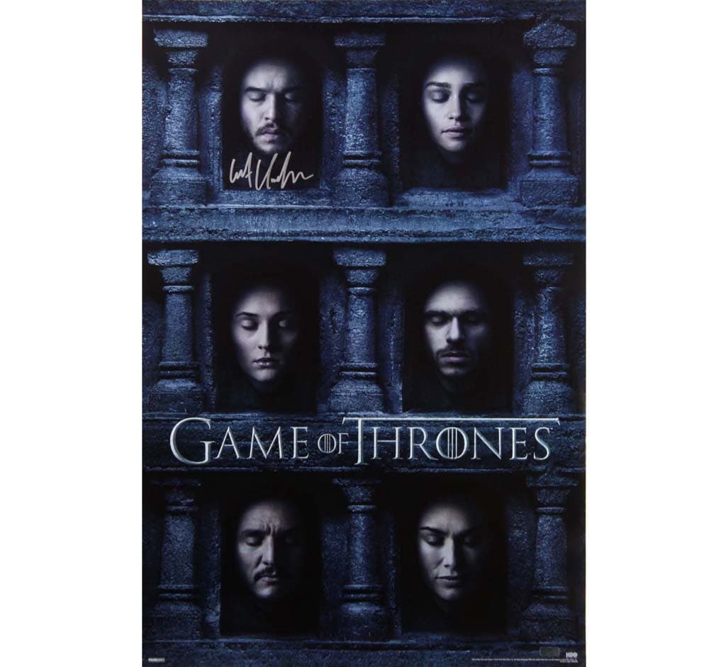 Kit Harington Signed Game of Thrones 24×36 Hall of Faces Poster Kit Harington Other 24x36-kit-harington-game-thrones-24-36, supplier stock photo