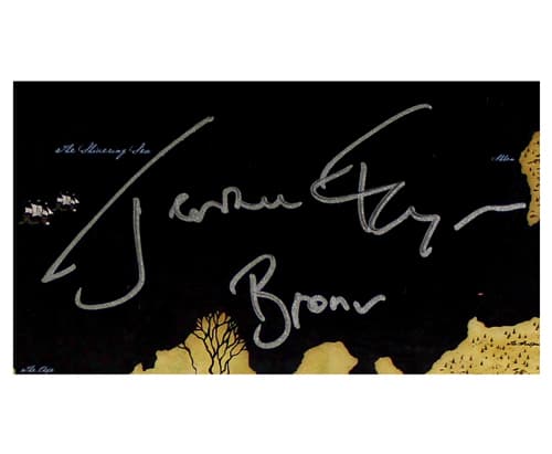 Jerome Flynn Signed Game of Thrones Westeros Map Unframed 11×17 Photo with “Bronn” Inscription Jerome Flynn Photo 11x17-jerome-flynn-game-thrones-westeros-map, view 2, supplier stock photo