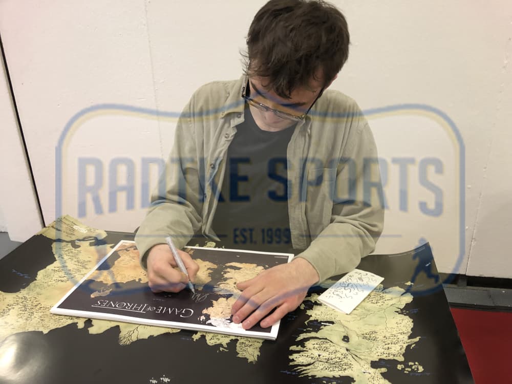 Isaac Hempstead Wright Signed Game of Thrones Westeros Map Unframed 11×17 Photo with “Bran” Inscription Isaac Hempstead Wright Photo 11x17-isaac-hempstead-wright-game-thrones, view 3, supplier stock photo