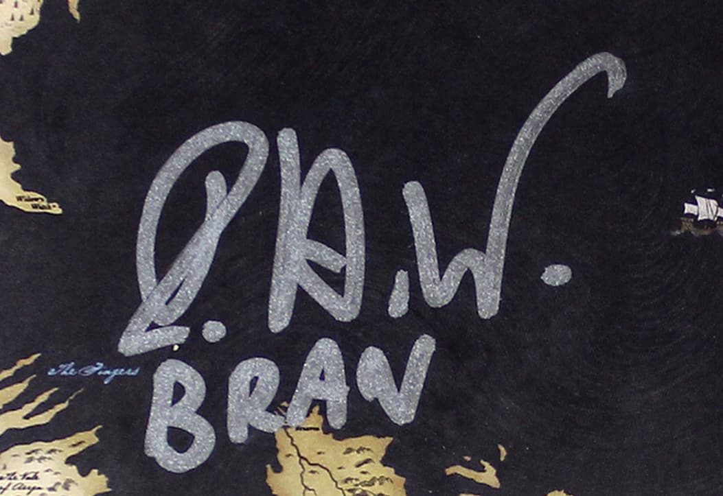 Isaac Hempstead Wright Signed Game of Thrones Westeros Map Unframed 11×17 Photo with “Bran” Inscription Isaac Hempstead Wright Photo 11x17-isaac-hempstead-wright-game-thrones, view 2, supplier stock photo