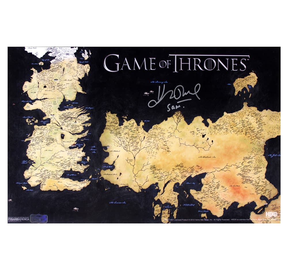John Bradley Signed Game of Thrones Westeros Map 11×17 Photo with “Sam” Inscription John Bradley Photo 11x17-john-bradley-game-thrones-westeros-map, supplier stock photo
