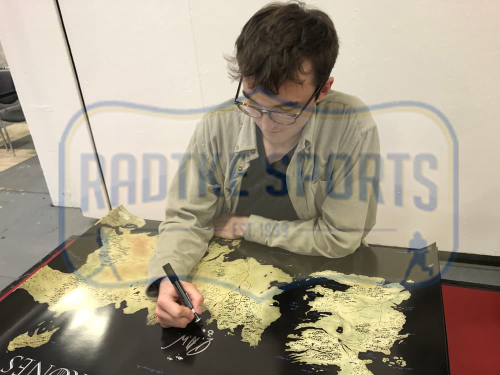 Isaac Hempstead Wright Signed Game of Thrones Westeros Map 24×36 Poster with “Bran” Inscription Isaac Hempstead Wright Other 24x36-isaac-hempstead-wright-game-thrones, view 3, supplier stock photo
