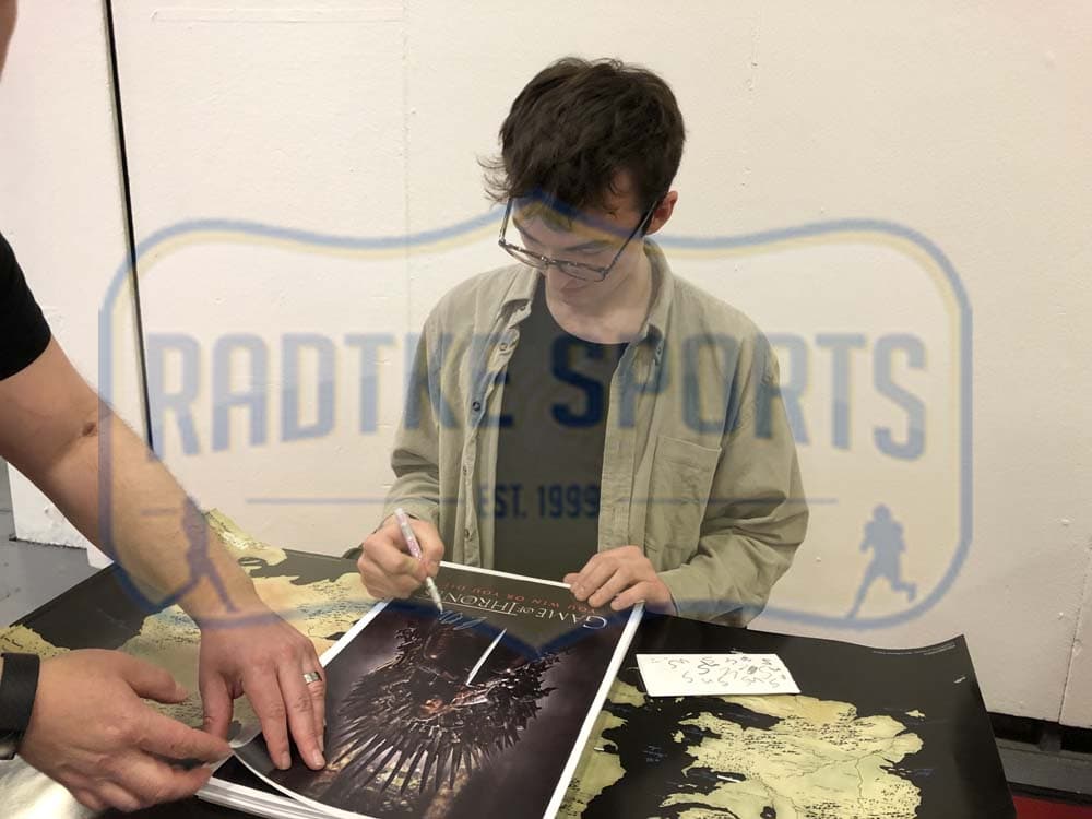 Isaac Hempstead Wright Signed Game of Thrones Season One 11×17 Photo with “Bran” Inscription Isaac Hempstead Wright Photo 11x17-isaac-hempstead-wright-game-thrones-season, view 3, supplier stock photo