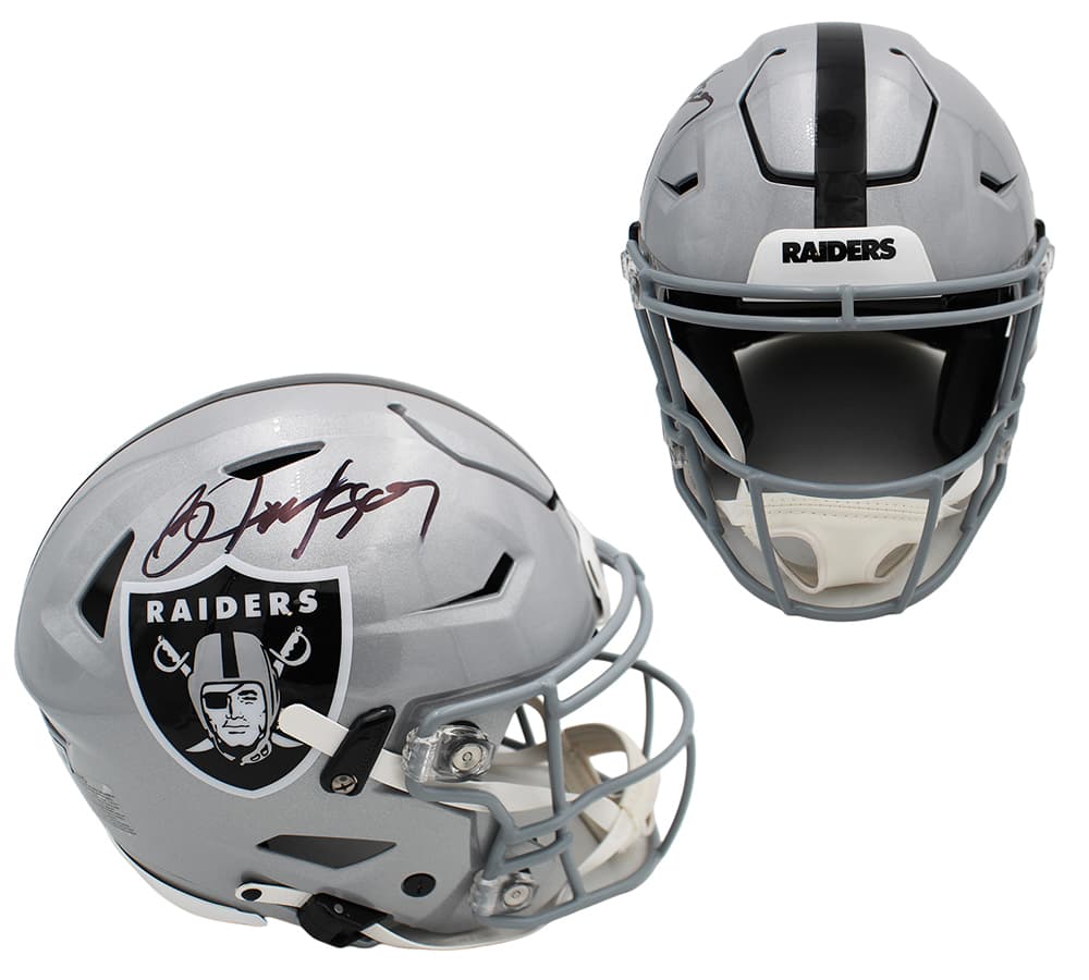 Bo Jackson Signed Las Vegas Raiders SpeedFlex Authentic NFL Helmet Bo Jackson Helmet bo-jackson-las-vegas-raiders-speedflex, supplier stock photo