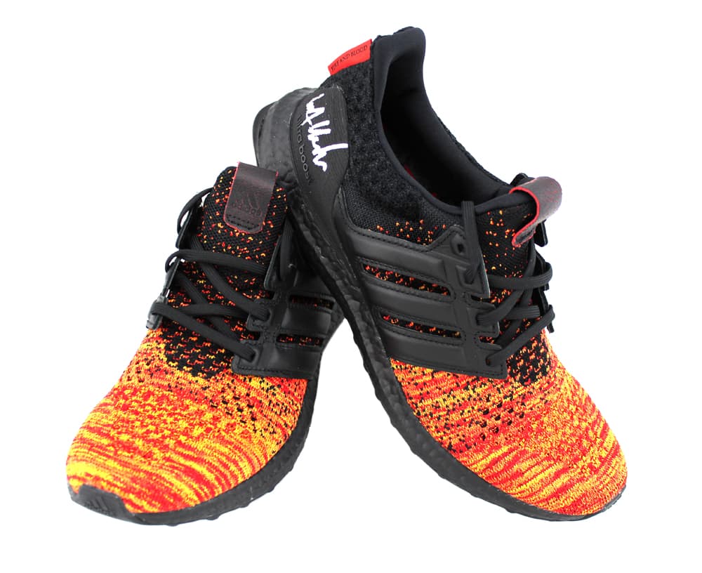Kit Harington Signed Game of Thrones Adidas X House Targaryen Ultraboost Red Shoes Kit Harington Other kit-harington-game-thrones-adidas-house, view 7, supplier stock photo