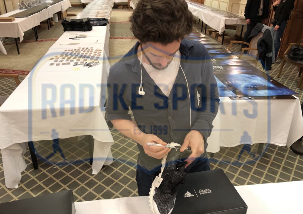 Kit Harington Signed Game of Thrones Adidas X Night’s Watch Ultraboost Black Shoes Kit Harington Other kit-harington-game-thrones-adidas-nights, view 8, supplier stock photo