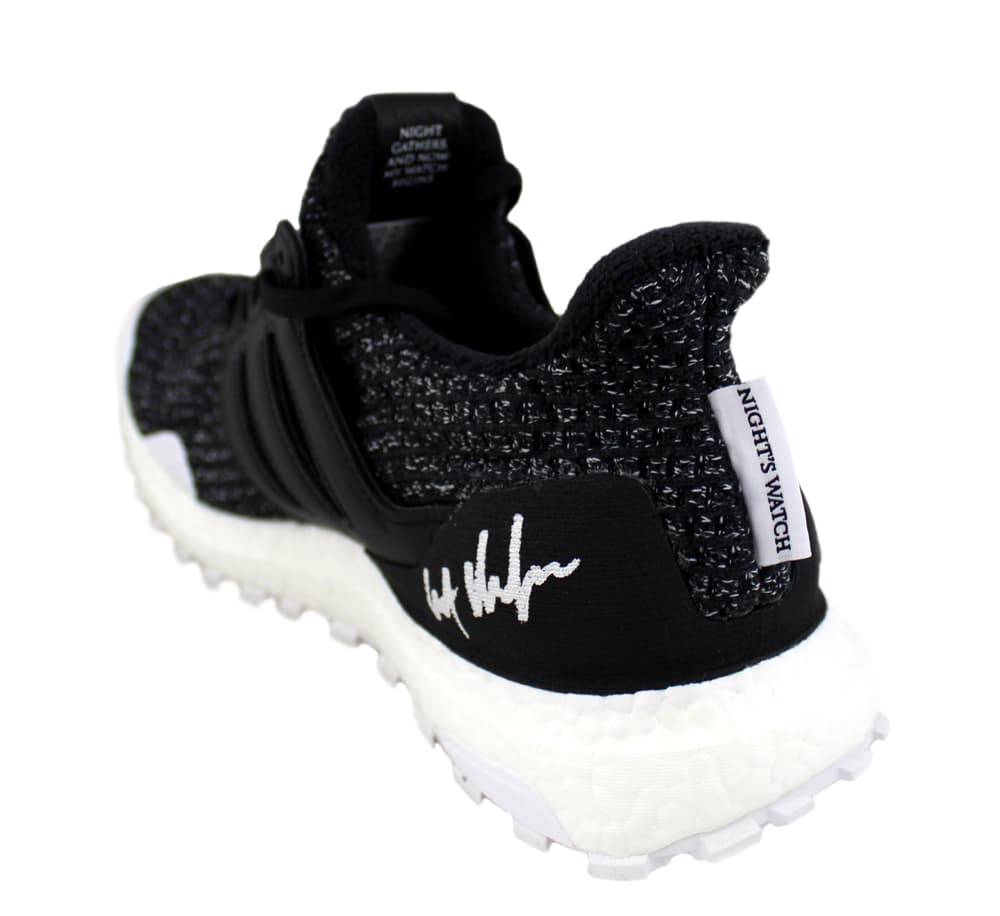 Kit Harington Signed Game of Thrones Adidas X Night’s Watch Ultraboost Black Shoes Kit Harington Other kit-harington-game-thrones-adidas-nights, view 6, supplier stock photo