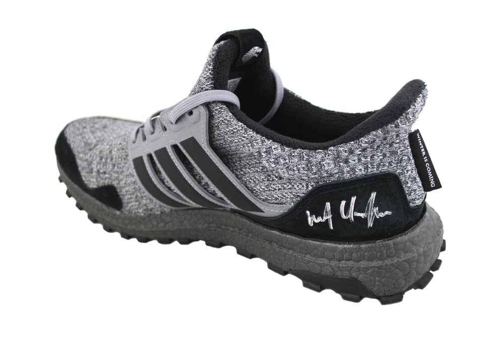 Kit Harington Signed Game of Thrones Adidas X House Stark Ultraboost Grey Shoes Kit Harington Other kit-harington-game-thrones-adidas-house, view 4, supplier stock photo