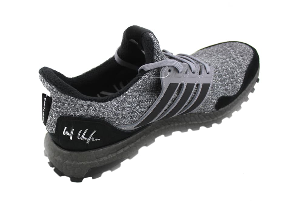 Kit Harington Signed Game of Thrones Adidas X House Stark Ultraboost Grey Shoes Kit Harington Other kit-harington-game-thrones-adidas-house, view 3, supplier stock photo