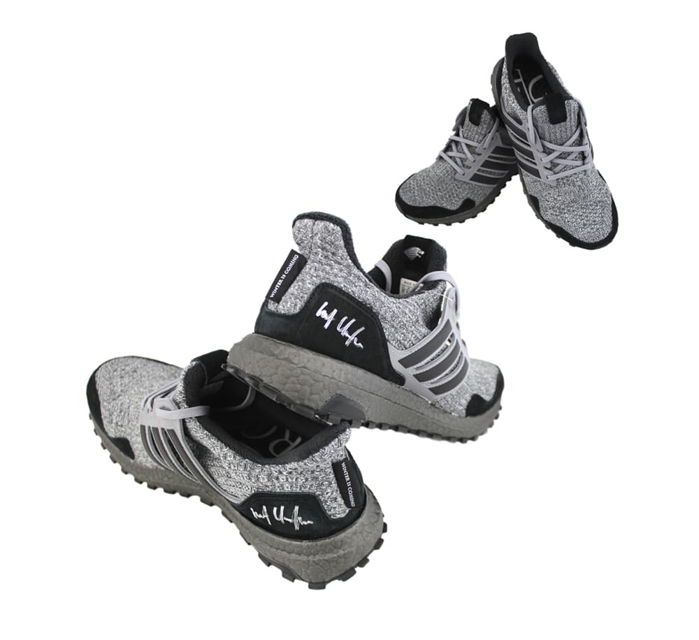 Kit Harington Signed Game of Thrones Adidas X House Stark Ultraboost Grey Shoes Kit Harington Other kit-harington-game-thrones-adidas-house, supplier stock photo