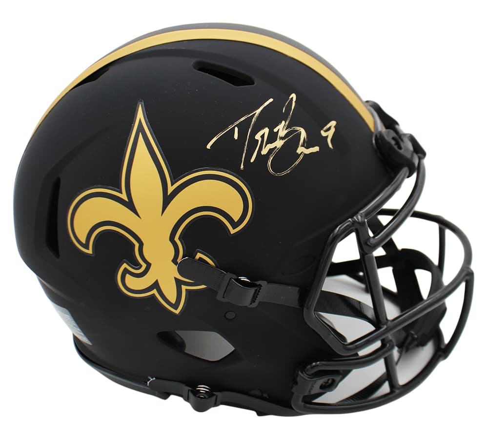 Drew Brees Signed New Orleans Saints Speed Authentic Eclipse NFL Helmet Drew Brees Helmet drew-brees-orleans-saints-speed-eclipse, supplier stock photo