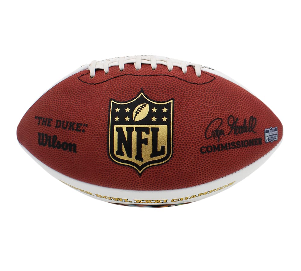 Brett Favre Signed Green Bay Packers Wilson Authentic Limited Edition Commemorative NFL Football Brett Favre Ball brett-favre-green-bay-packers-wilson, Green Bay Packers, view 5, supplier stock photo