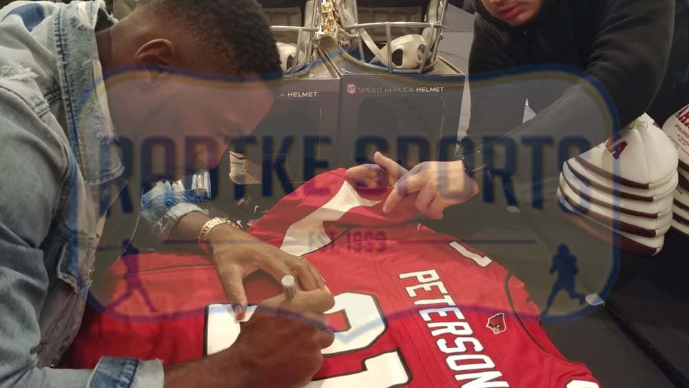 Patrick Peterson Signed Arizona Cardinals Large Framed Maroon NFL Jersey Patrick Peterson Jersey patrick-peterson-arizona-cardinals-large-framed, view 3, supplier stock photo