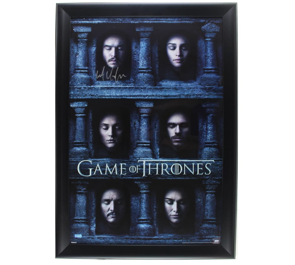 Kit Harington Signed Game of Thrones Framed Hall of Faces Poster Kit Harington Other kit-harington-game-thrones-framed-hall, supplier stock photo
