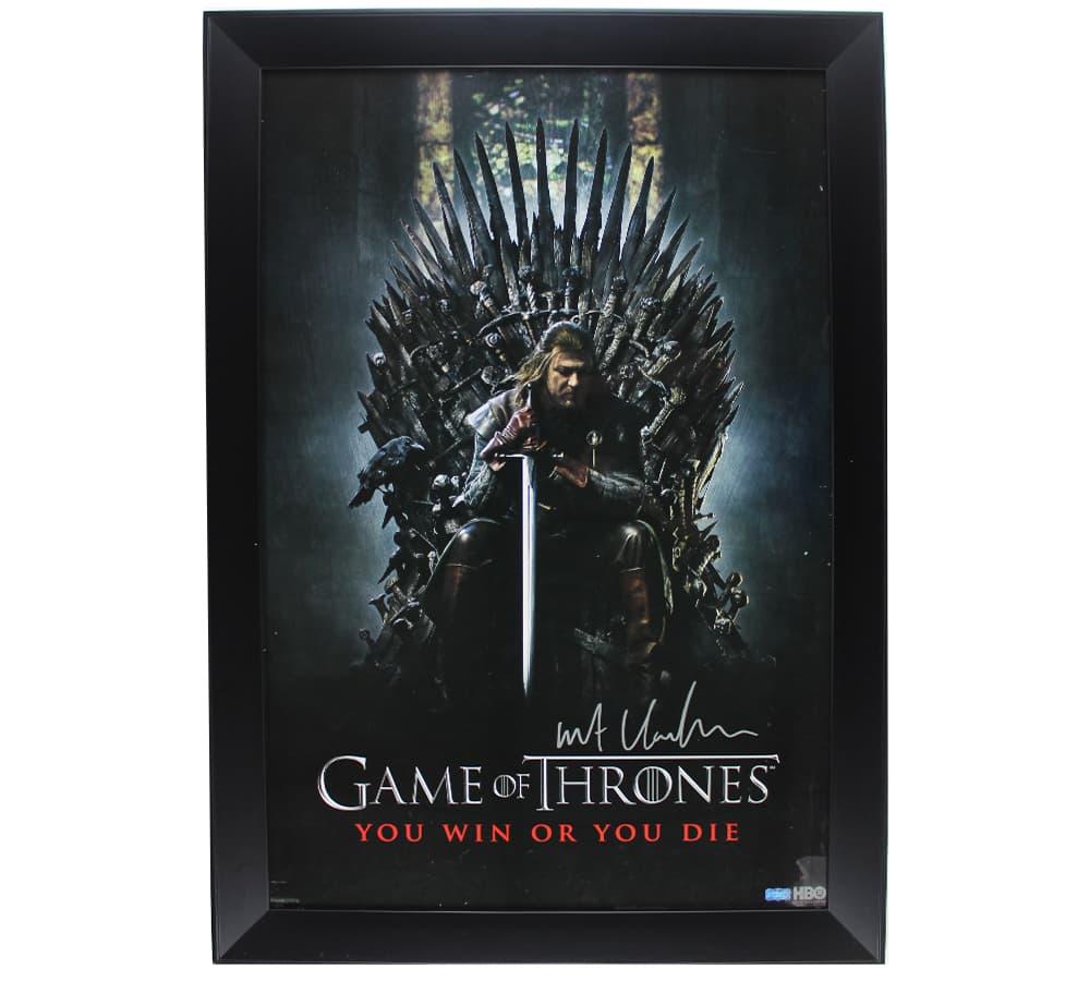 Kit Harington Signed Game of Thrones Framed Ned Stark Poster Kit Harington Other kit-harington-game-thrones-framed-ned, supplier stock photo
