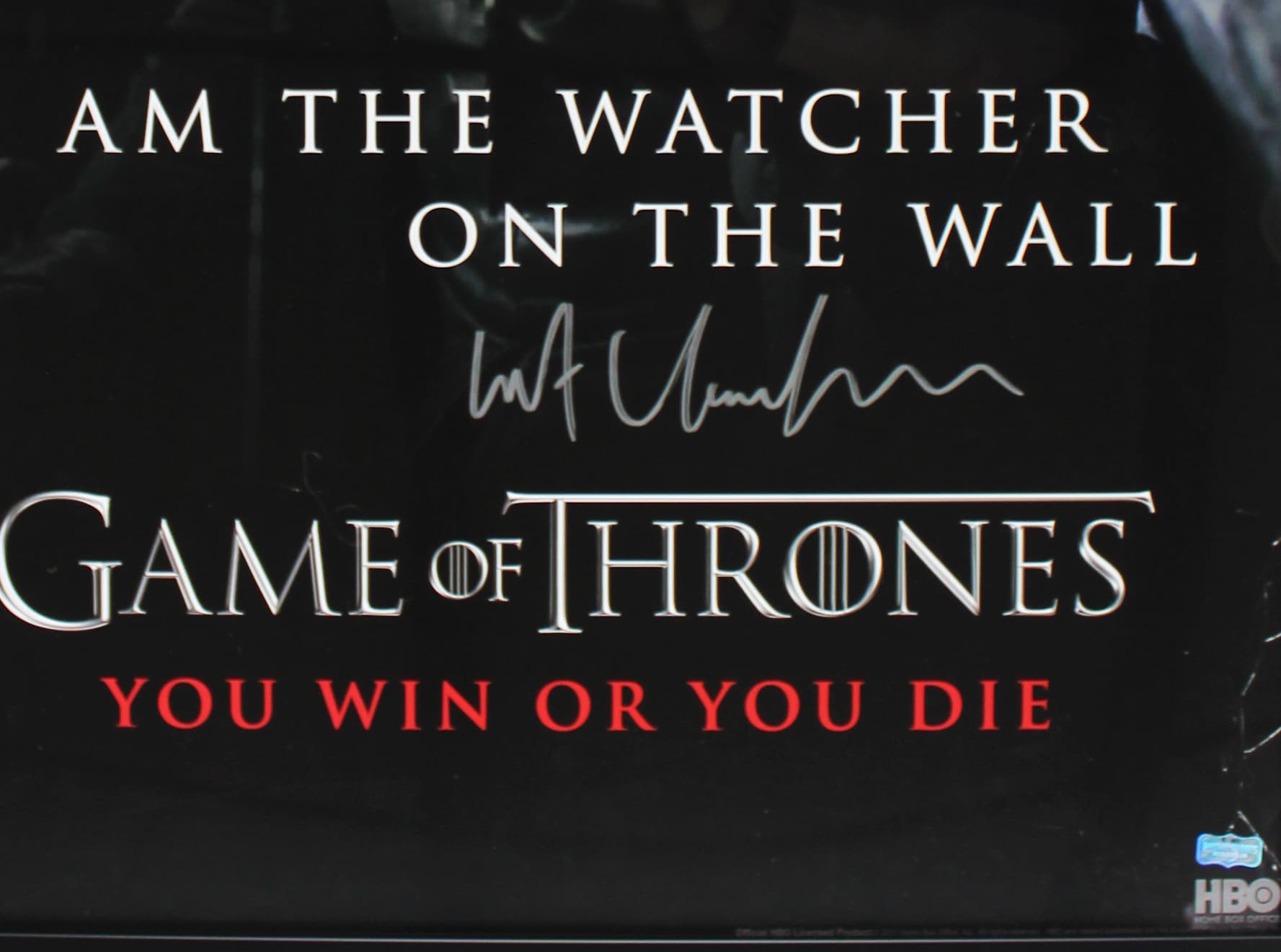 Kit Harington Signed Game of Thrones Framed Watcher on the Wall Poster Kit Harington Other kit-harington-game-thrones-framed-watcher, view 2, supplier stock photo