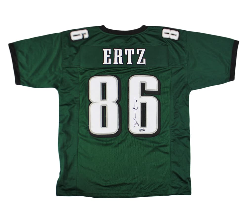 Zach Ertz Signed Philadelphia Custom Green Jersey Zach Ertz Jersey zach-ertz-philadelphia-green, supplier stock photo