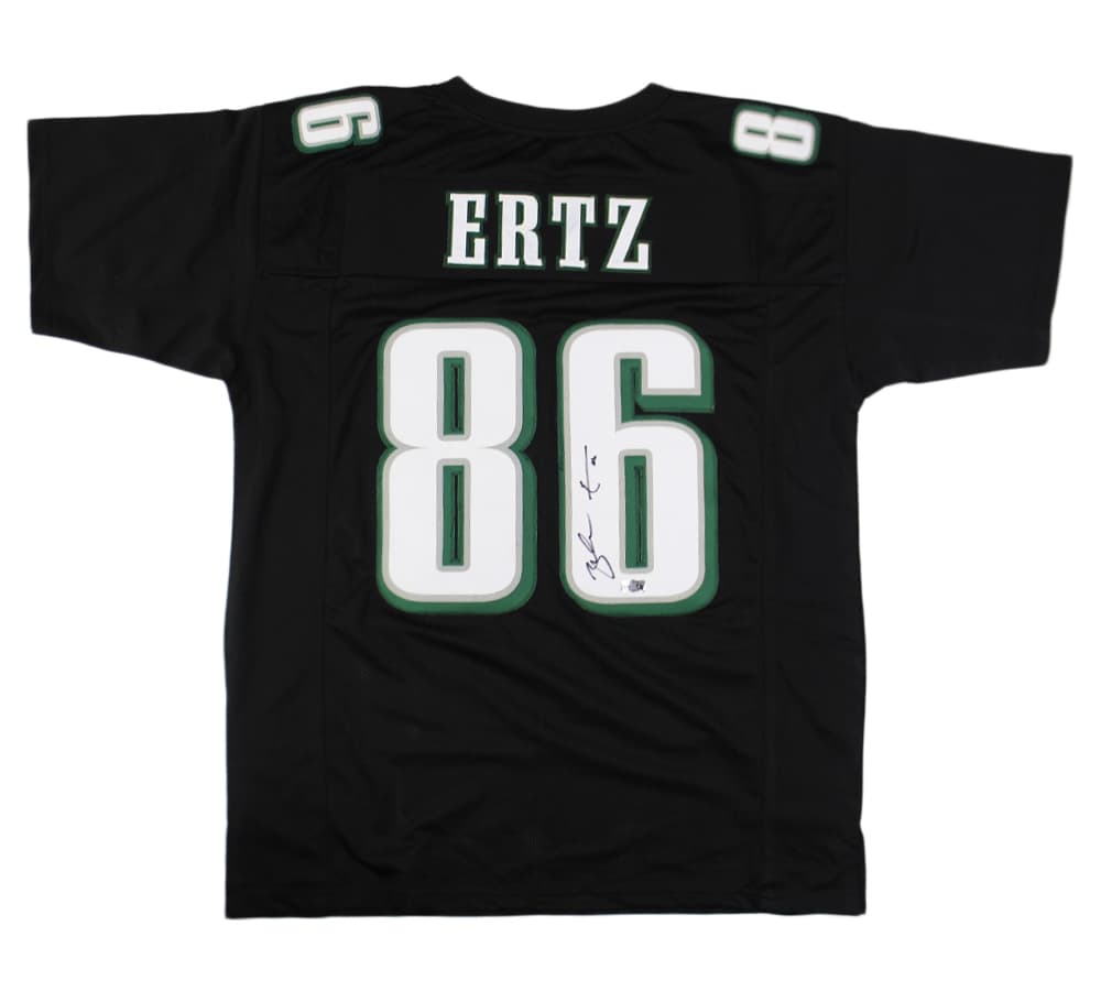 Zach Ertz Signed Philadelphia Custom Black Jersey Zach Ertz Jersey zach-ertz-philadelphia-black, supplier stock photo
