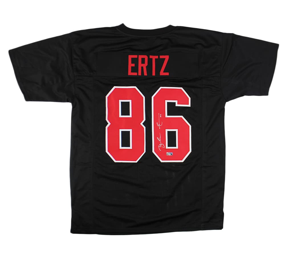 Zach Ertz Signed Stanford Custom Black Jersey Zach Ertz Jersey zach-ertz-stanford-black, supplier stock photo